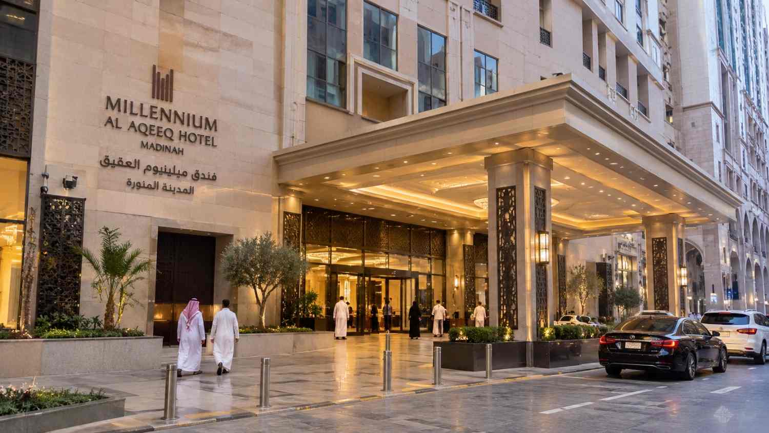 Al Majeedi at the Millennium Al Aqeeq Hotel, where children under 6 eat free.