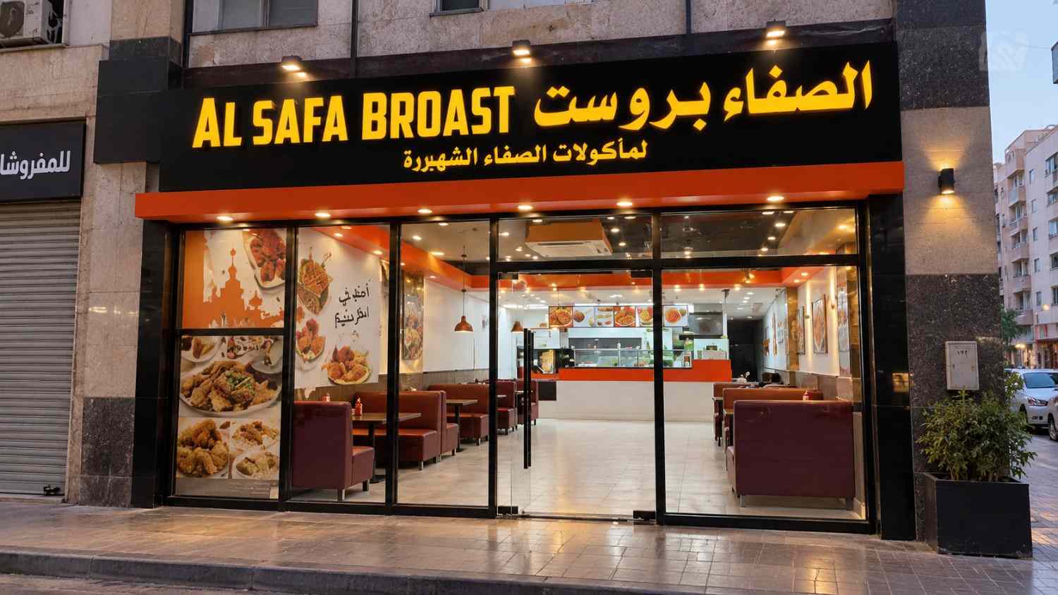 Al Safa at the InterContinental, three buffets a day and a calm breakfast for families.