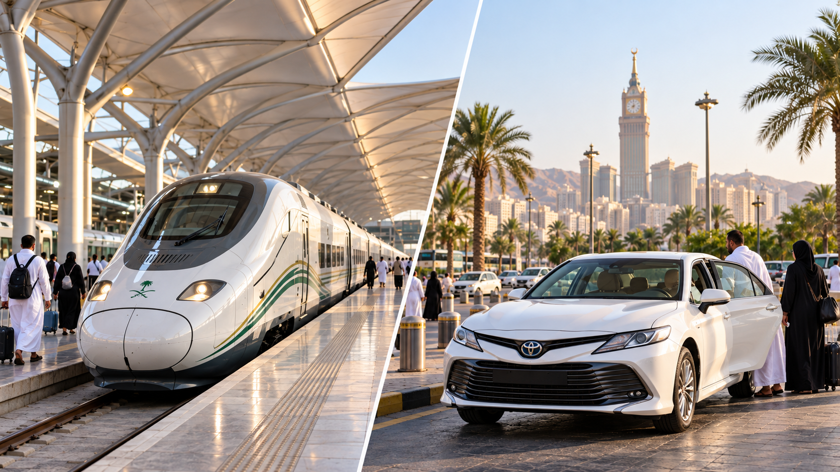 Haramain Train vs Private Taxi for Umrah: Which Is Better?