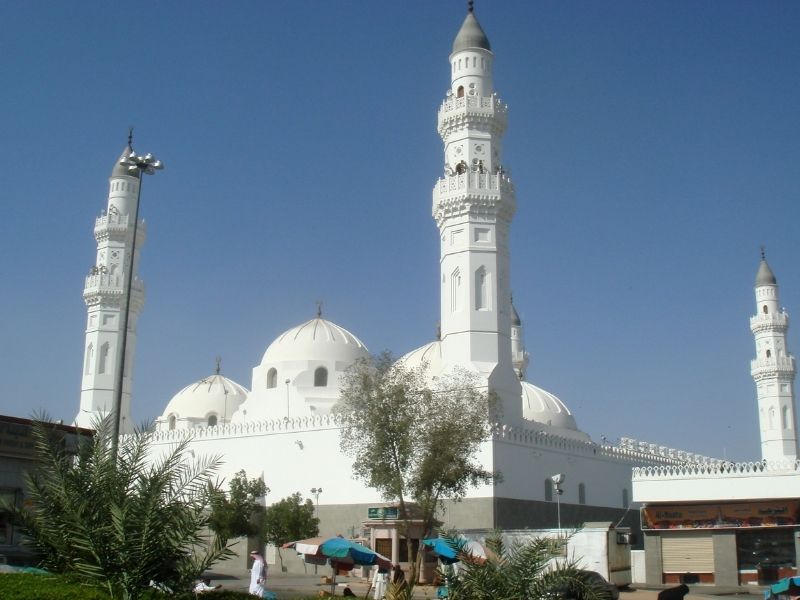 Masjid Qubaa on the Hujjaj Madinah ziyarat package