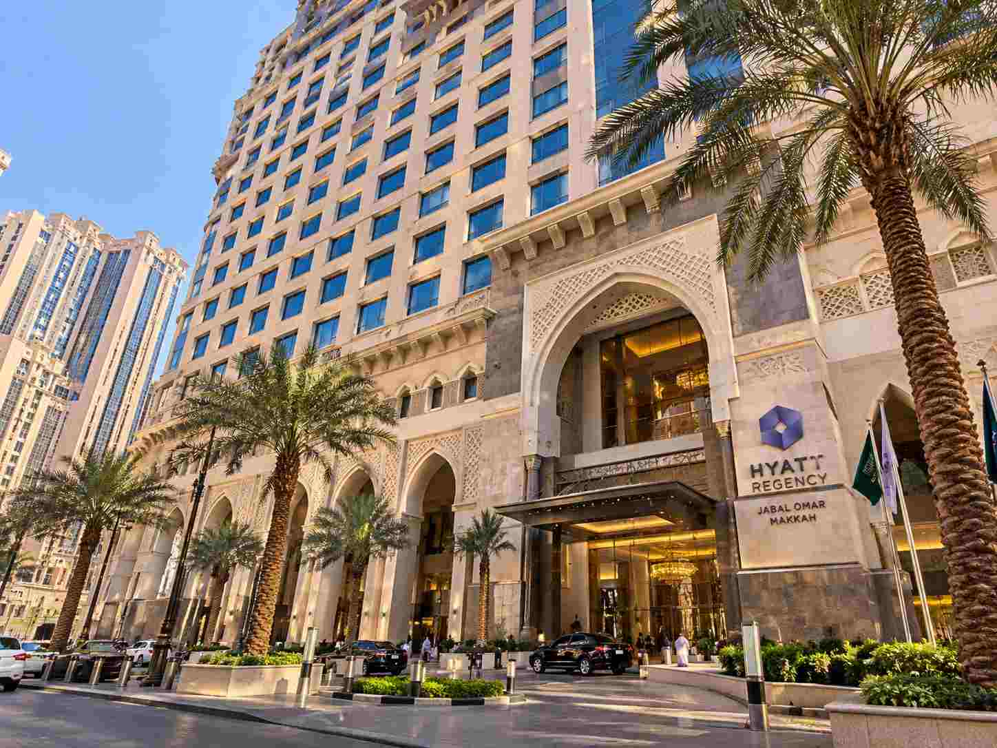 The Oasis at Jabal Omar Hyatt Regency, a buffet that suits groups eating at different speeds.