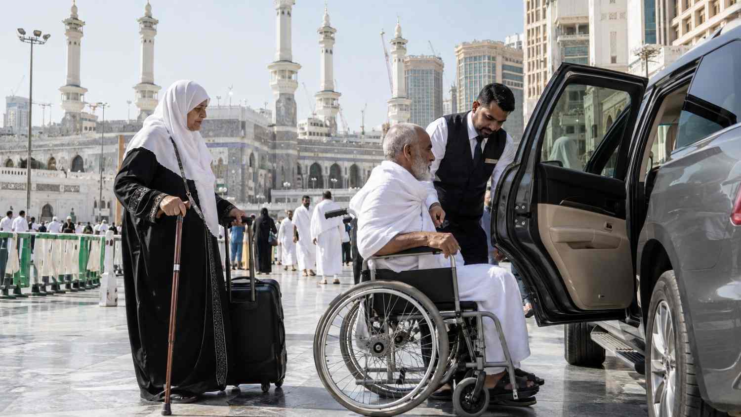 Transportation Tips for Elderly or Disabled Pilgrims Doing Umrah!