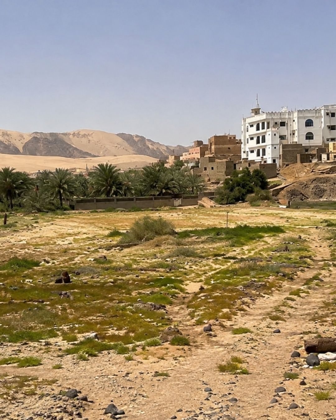 The Badr battlefield plain, one of the ziyarat places to visit in Badr