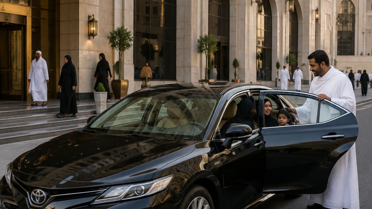 Makkah to Madinah private taxi on the Haramain highway